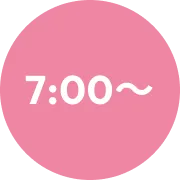 7:00~